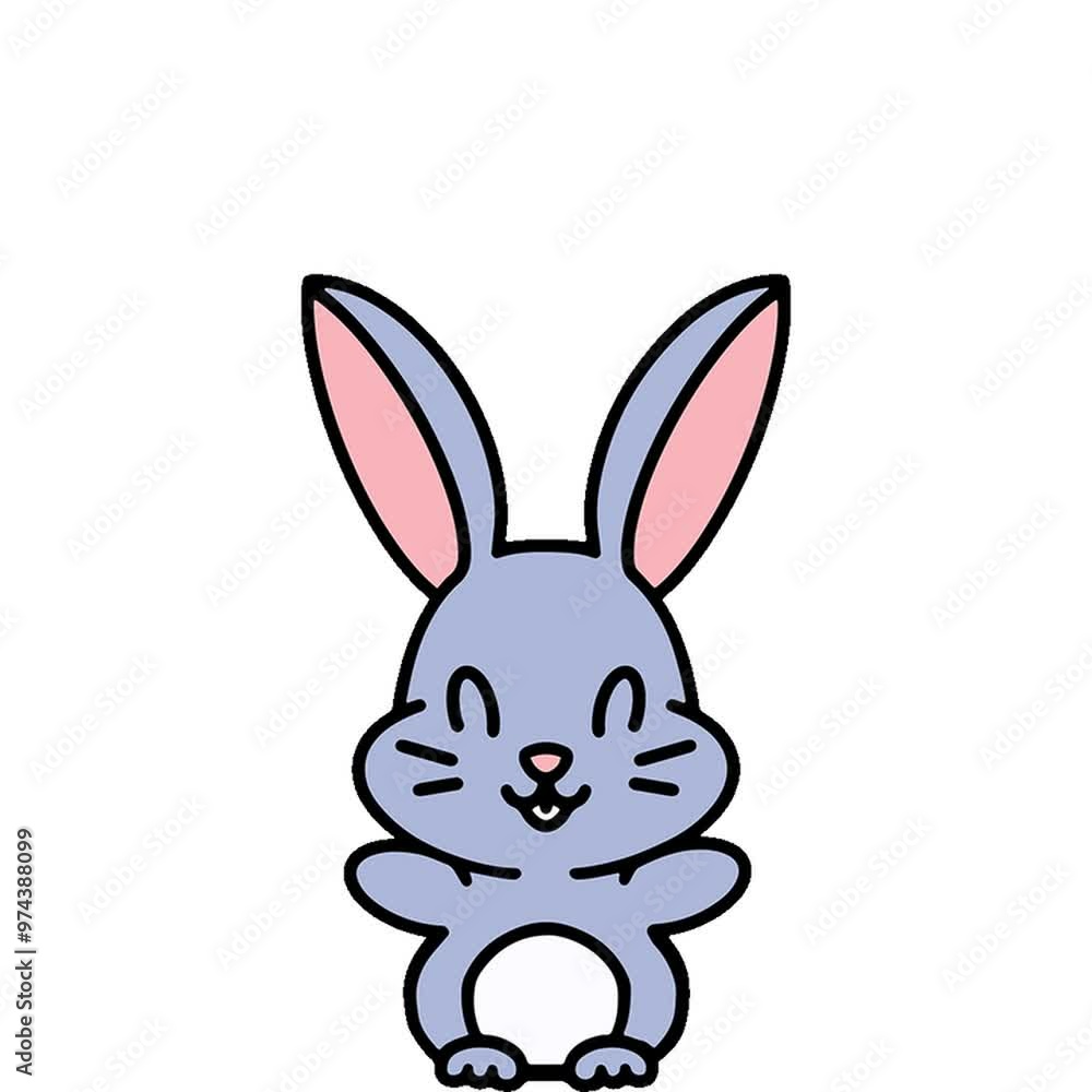 cute cartoon rabbit cute cartoon rabbit