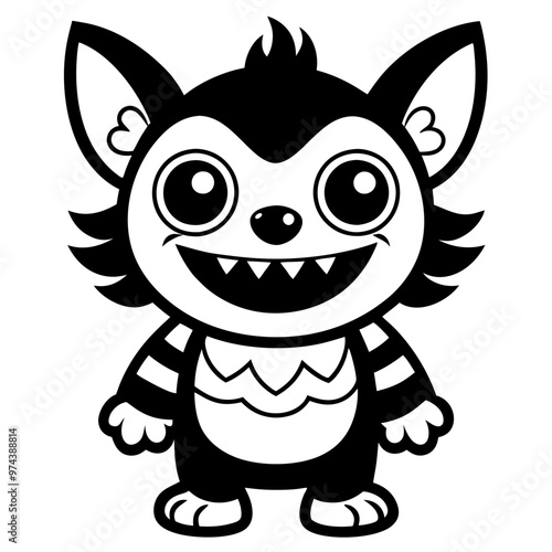 Cute Cartoonish Characters Popular Vector Designs for Fun and Playful Themes.