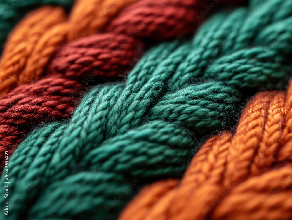 A detailed close-up of a piece of fabric showcases intricate weaving patterns with every thread visible A detailed close-up of a piece of fabric showcases intricate weaving patterns with every thread visible