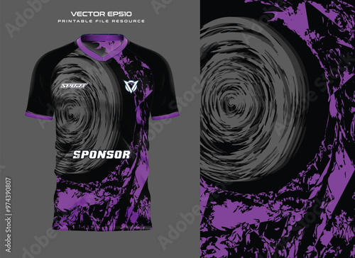 T-Shirt Sports Design Template. Includes Mockups and Designs. Printable Files.