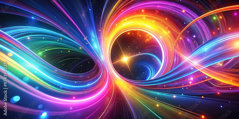 Vibrant animated motion graphics template featuring swirling shapes, abstract lines, and bursts of colorful light, perfect for adding dynamic visual interest to video projects. Vibrant animated motion graphics template featuring swirling shapes, abstract lines, and bursts of colorful light, perfect for adding dynamic visual interest to video projects.
