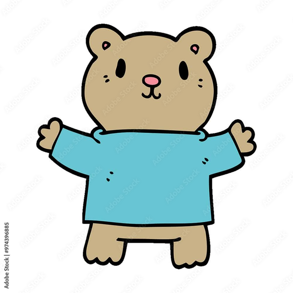cartoon doodle teddy bear cartoon doodle teddy bear