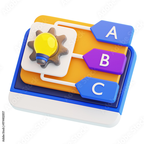 Design Approach 3D Illustration