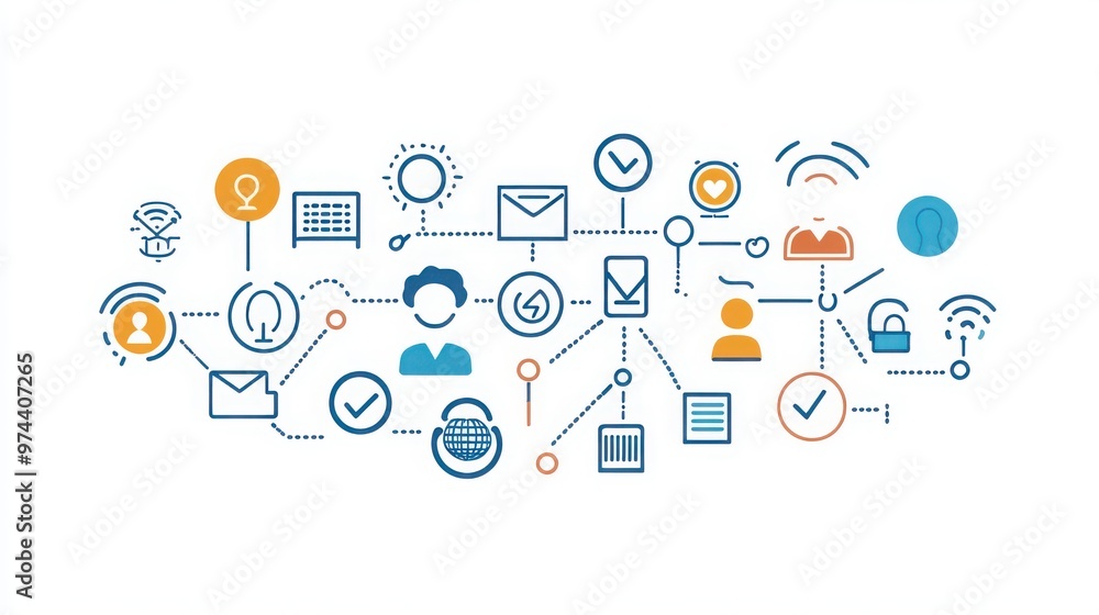 Networking Strategy thin line icon set. Containing networking plan, business outreach, goal setting, personal branding, professional growth, follow-up strategy Networking Strategy thin line icon set. Containing networking plan, business outreach, goal setting, personal branding, professional growth, follow-up strategy