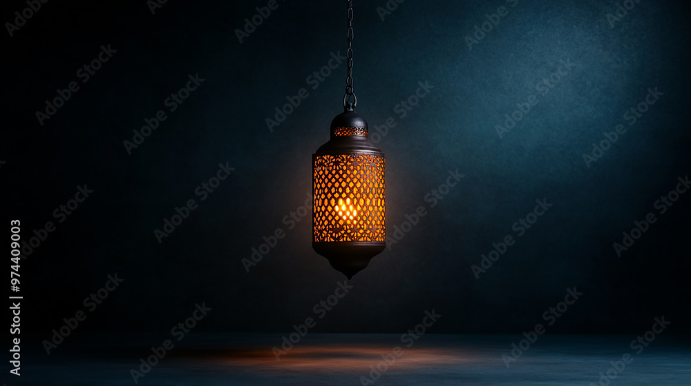 Beautifully Detailed Islamic Lantern Fanous with Intricate Patterns Beautifully Detailed Islamic Lantern Fanous with Intricate Patterns