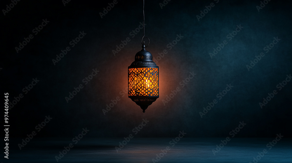 Beautifully Detailed Islamic Lantern Fanous with Intricate Patterns Beautifully Detailed Islamic Lantern Fanous with Intricate Patterns