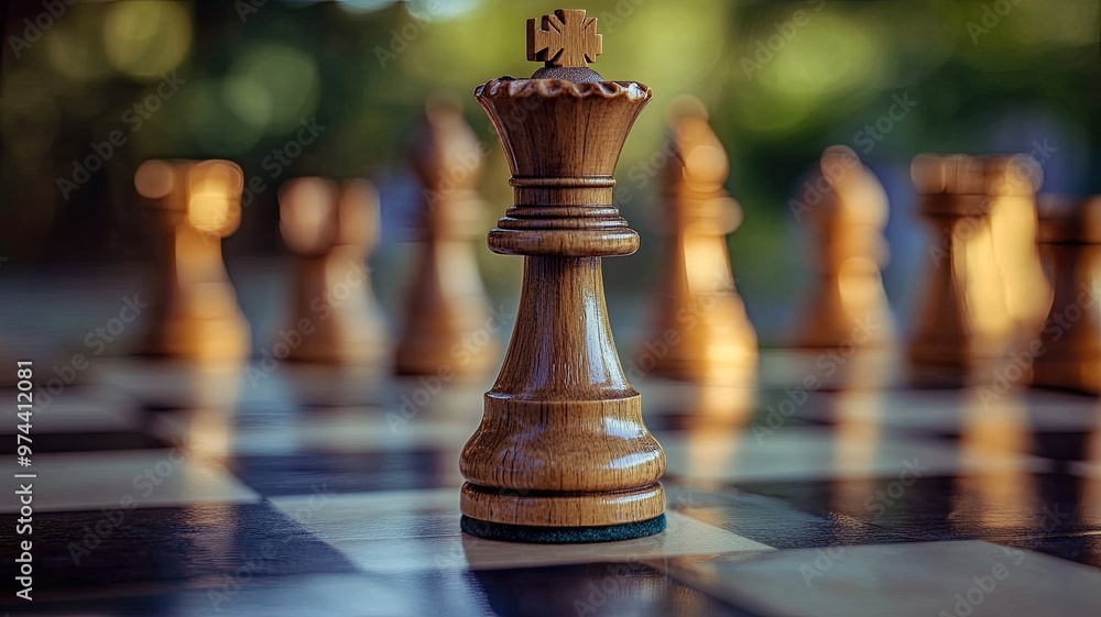 Chess Queen Close-up Chess Queen Close-up
