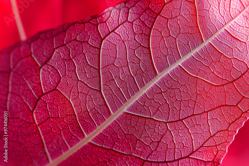 red leaf texture