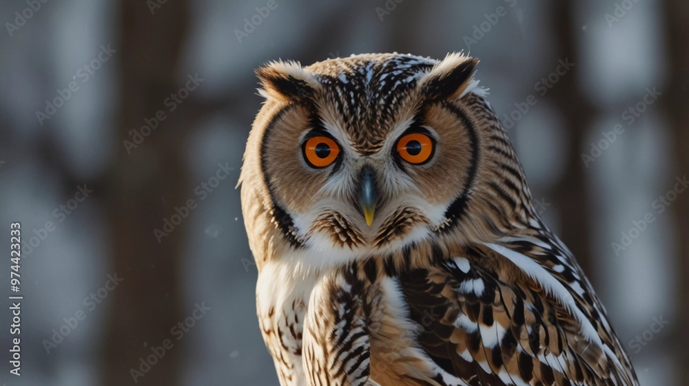 Fototapeta premium portrait of an owl