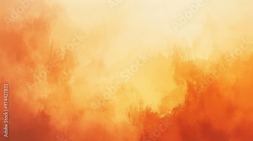 Warm Orange Gradient Background with Soft Blur Ideal for Creative Designs and Layouts