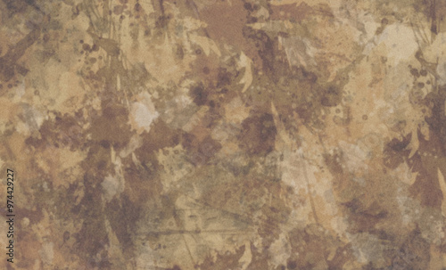 Wallpaper Mural 大胆に汚した茶色いビンテージ風の壁 Torontodigital.ca