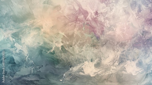 Wallpaper Mural Abstract Watercolor Painting in Pastel Colors Torontodigital.ca