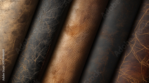 Leather Textures Background