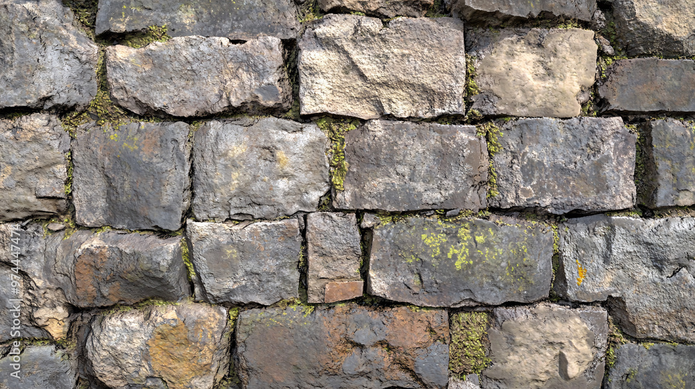 Weathered Stone Wall Texture