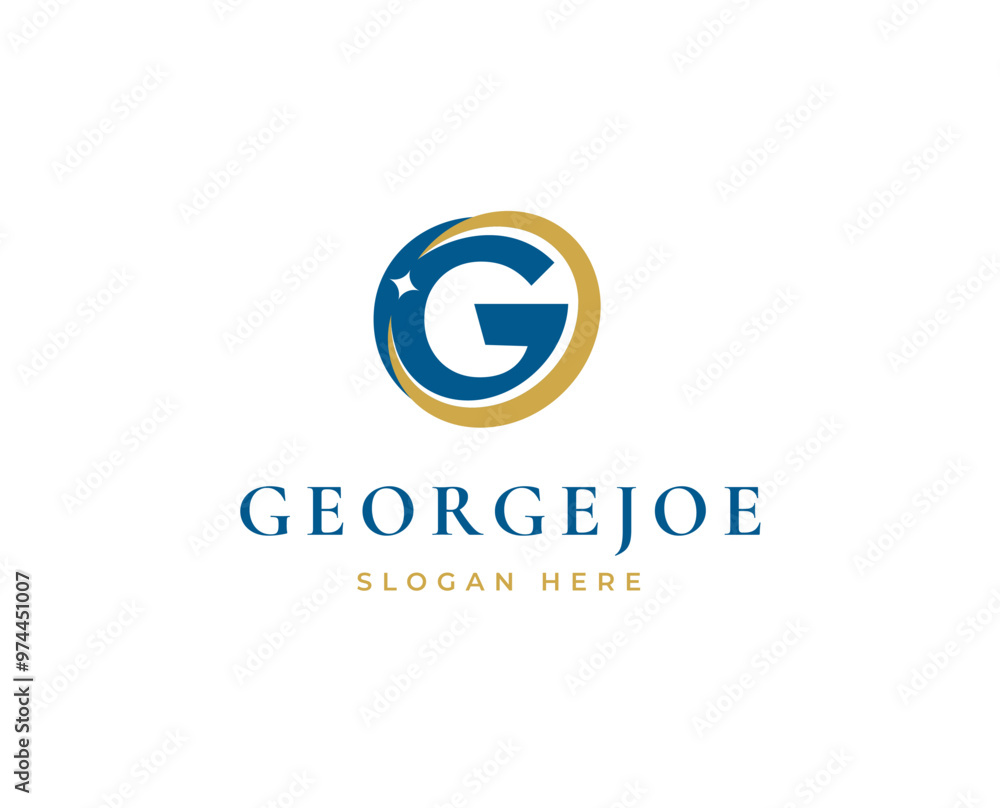 Modern Letter G Logo with Dynamic Swoosh for Branding and Corporate Identity Design Vector Illustration Modern Letter G Logo with Dynamic Swoosh for Branding and Corporate Identity Design Vector Illustration