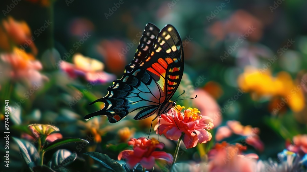 Obraz premium butterfly closeup wallpaper