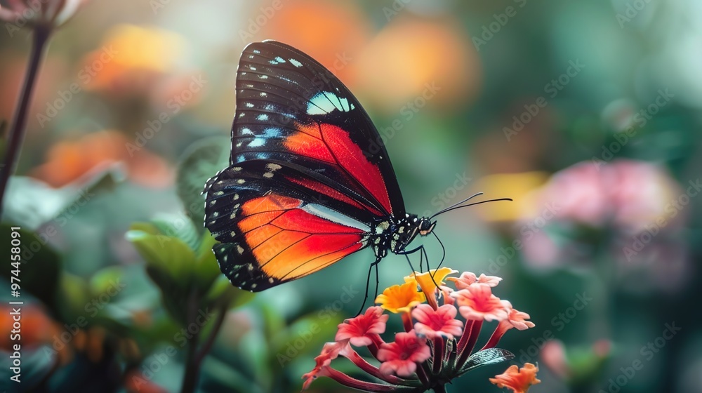 Obraz premium butterfly closeup wallpaper