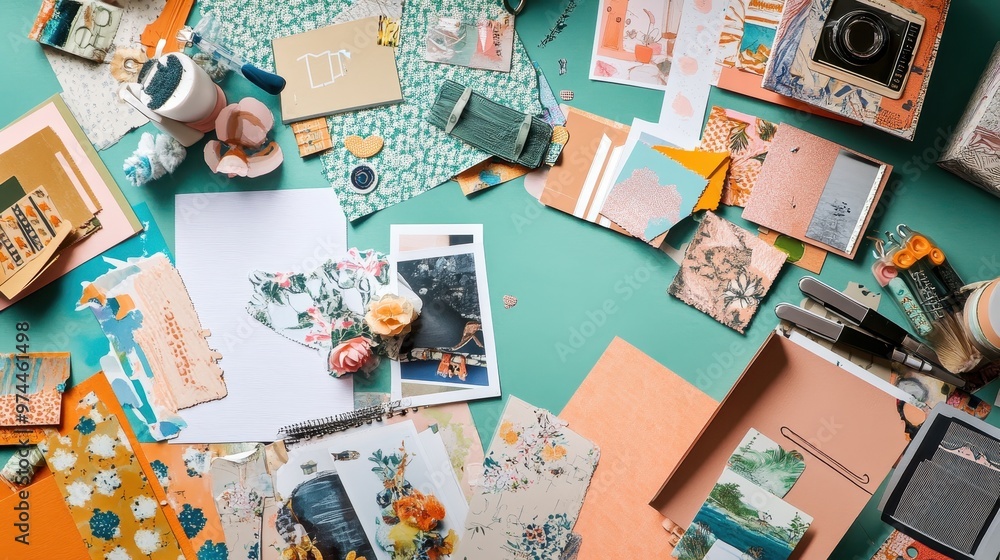 Creative Mess: A Colorful Collage of Artistic Inspiration Creative Mess: A Colorful Collage of Artistic Inspiration