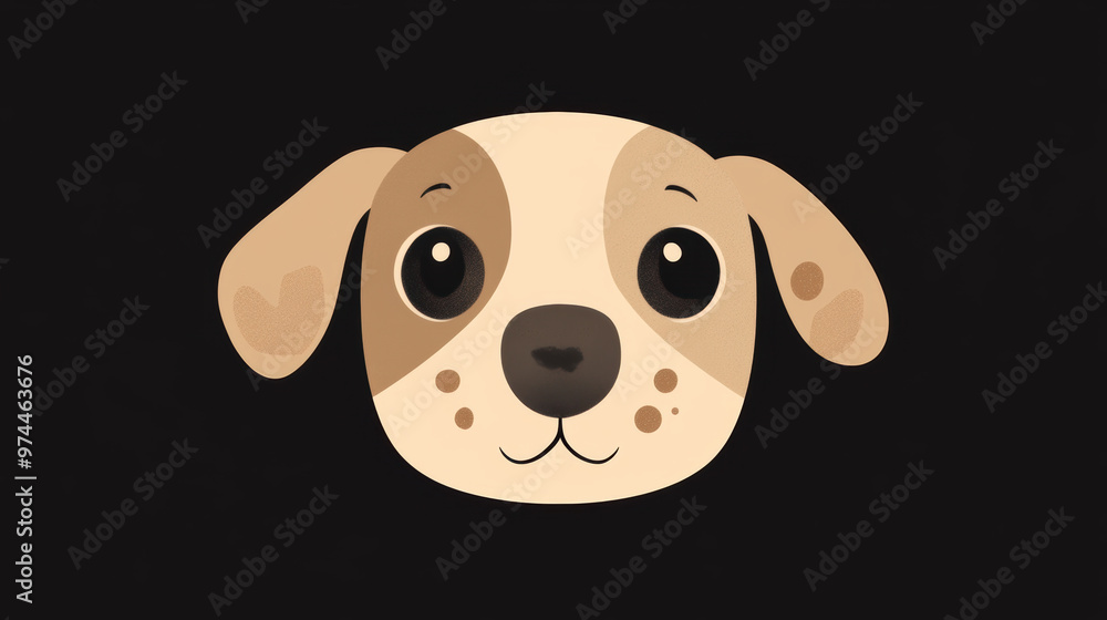 Cute Dog Face. Cute Dog Face.