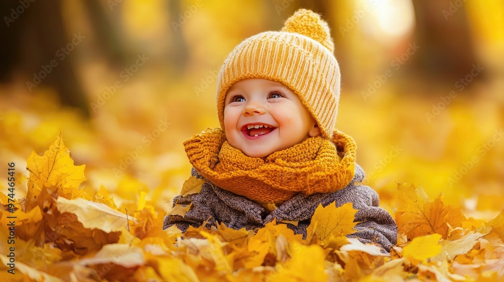 the child is playing in the autumn park. Selective focus the child is playing in the autumn park. Selective focus