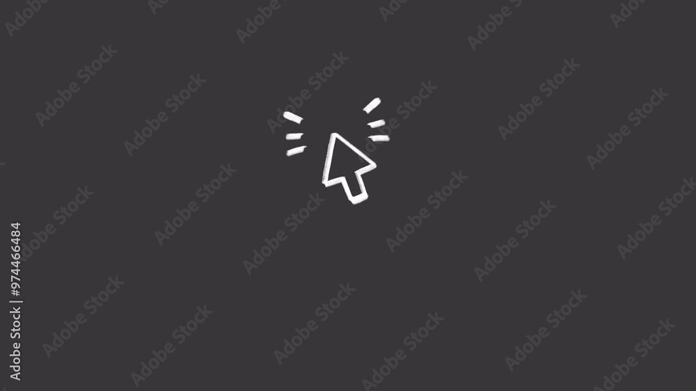 White outline doodle cursor, Arrow scribble, animated on a transparent background, can be composed with the subscribed button. White outline doodle cursor, Arrow scribble, animated on a transparent background, can be composed with the subscribed button.