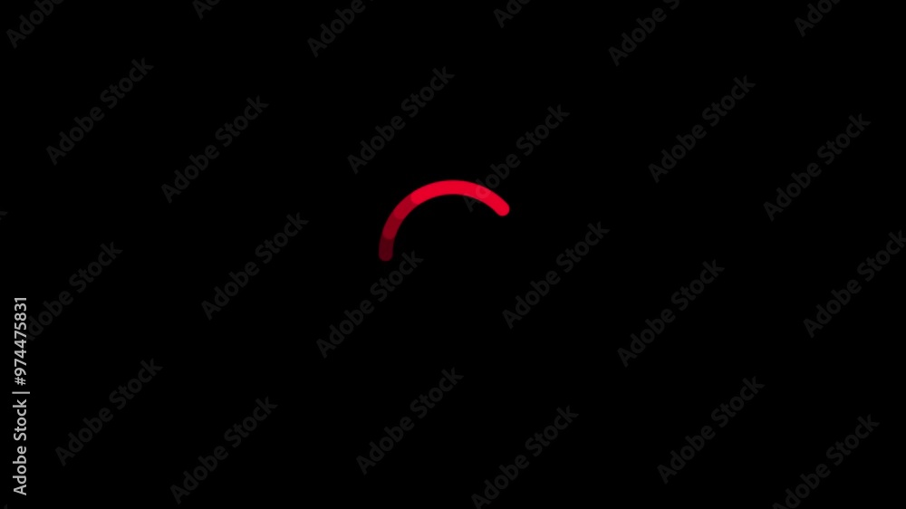 Loading animation. Loading circle icon on black background 4k video. Loading animation. Loading circle icon on black background 4k video.