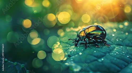 shiny beetle wallpaper