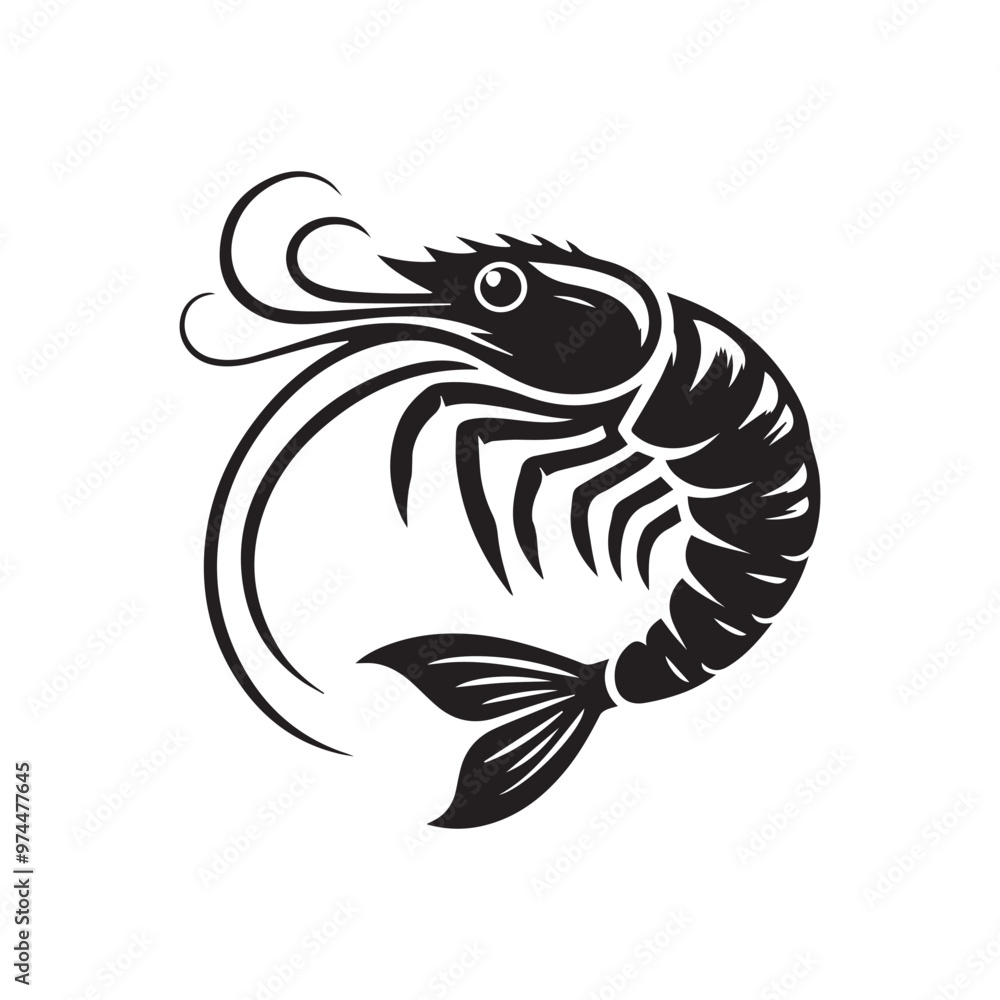 Creative Set Of A Fish Vector Design. Creative Set Of A Fish Vector Design.