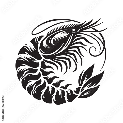 Creative Set Of A Fish Vector Design.