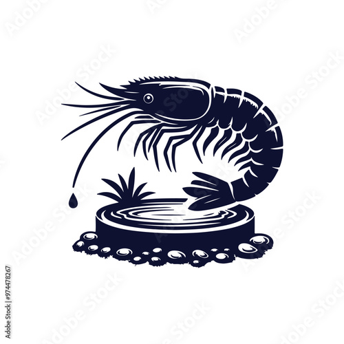 Creative Set Of A Fish Vector Design.