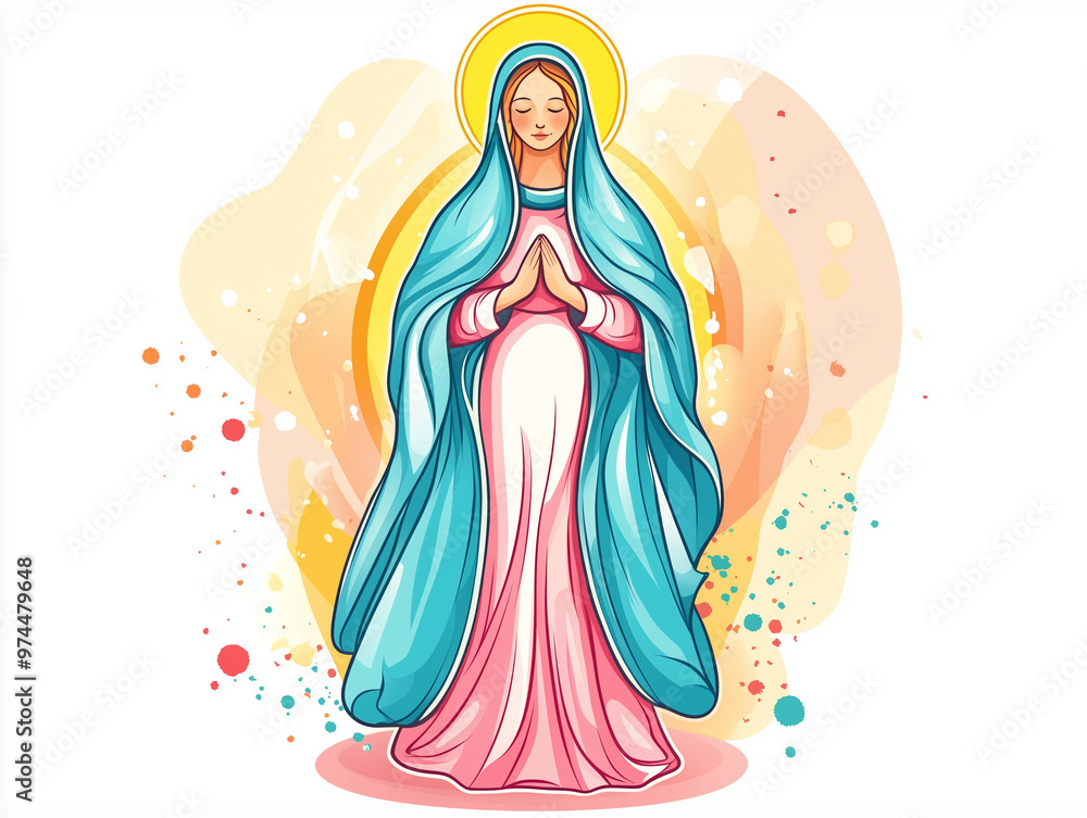 the Expectation of the Blessed Mary, Holy Expectation, Virgin Birth, Holy Pregnancy the Expectation of the Blessed Mary, Holy Expectation, Virgin Birth, Holy Pregnancy