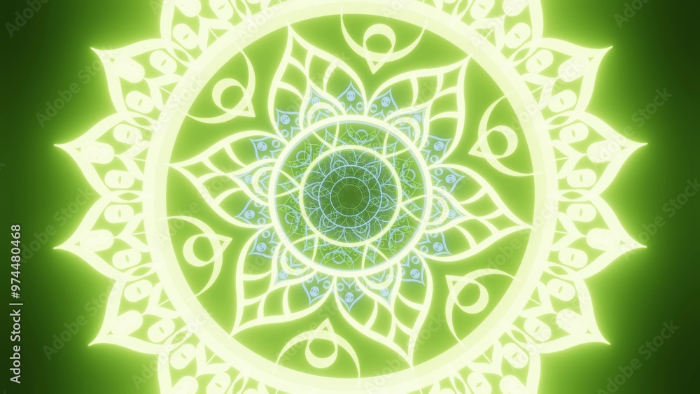 曼荼羅 マンダラ 光のアート