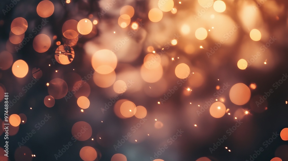 Sparkling blurred lights for backdrop Sparkling blurred lights for backdrop