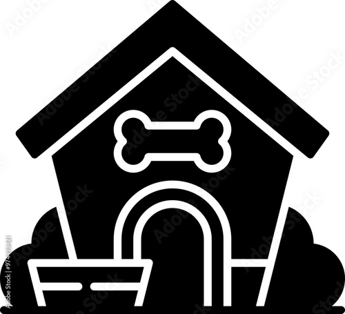 Dog house icon