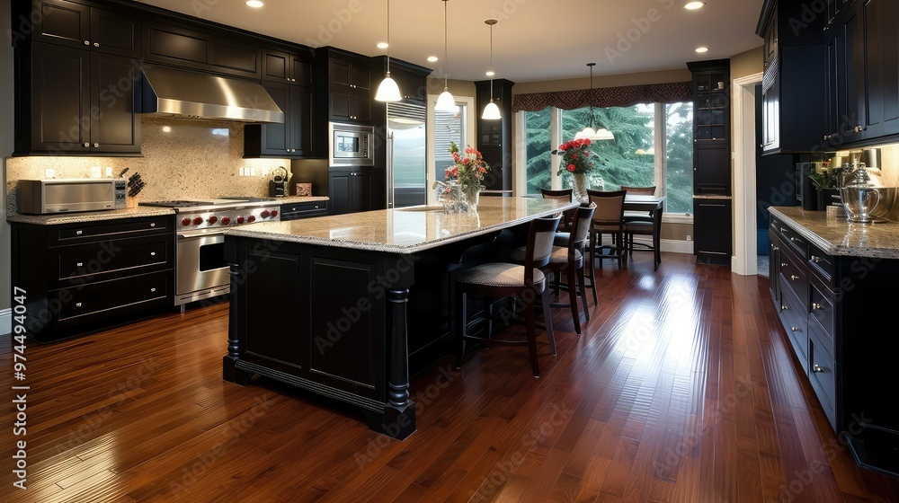 medium wood floor kitchen medium wood floor kitchen