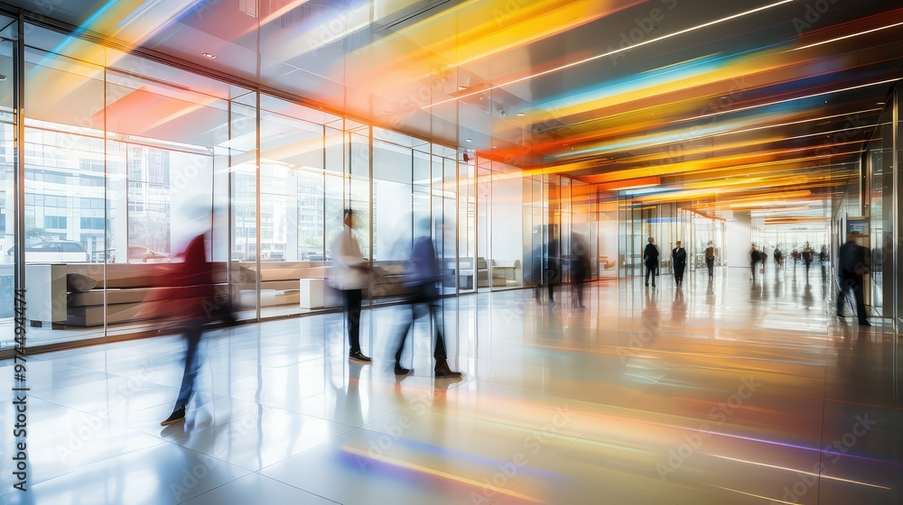 busy background abstract office blur busy background abstract office blur