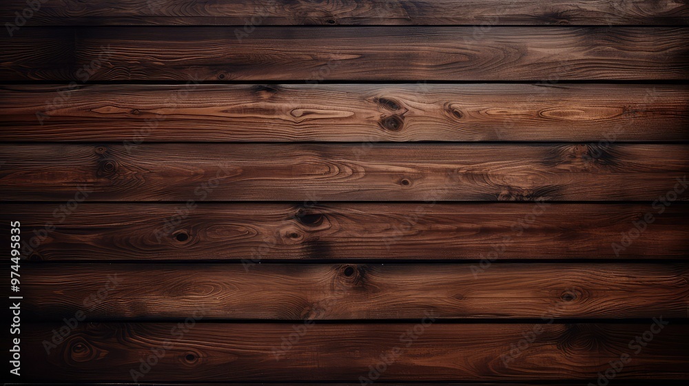 Fototapeta premium glossy wood planks background