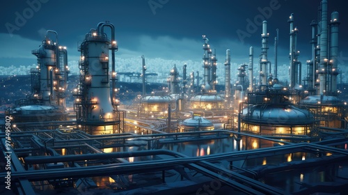 tanks chemical processing plant