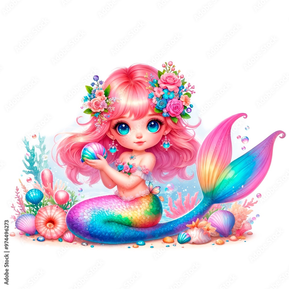 Cute Mermaid Clipart, Magic Set of Cute Mermaid Clipart, Baby Mermaid, Mermaid Print, Printing Materials, Cute Mermaid Clipart, Magic Set of Cute Mermaid Clipart, Baby Mermaid, Mermaid Print, Printing Materials,