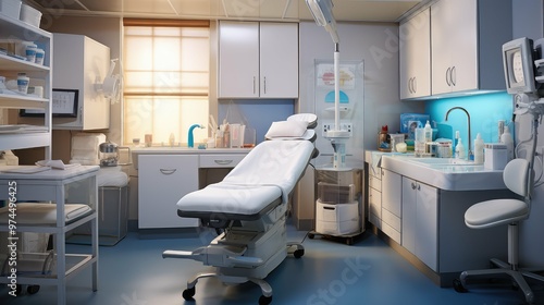 table gynecology office