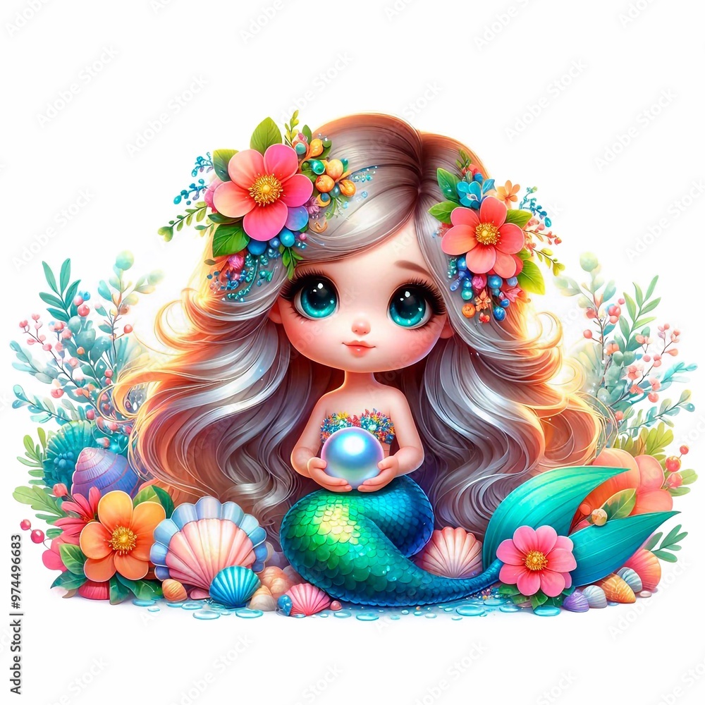 Cute Mermaid Clipart, Magic Set of Cute Mermaid Clipart, Baby Mermaid, Mermaid Print, Printing Materials, Cute Mermaid Clipart, Magic Set of Cute Mermaid Clipart, Baby Mermaid, Mermaid Print, Printing Materials,
