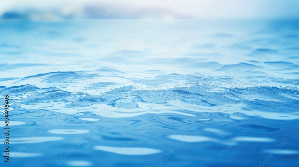 calming blue blurred background calming blue blurred background
