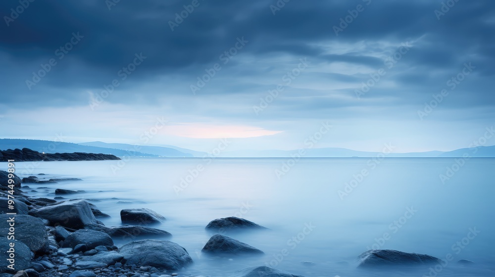 tranquility background blue gray tranquility background blue gray