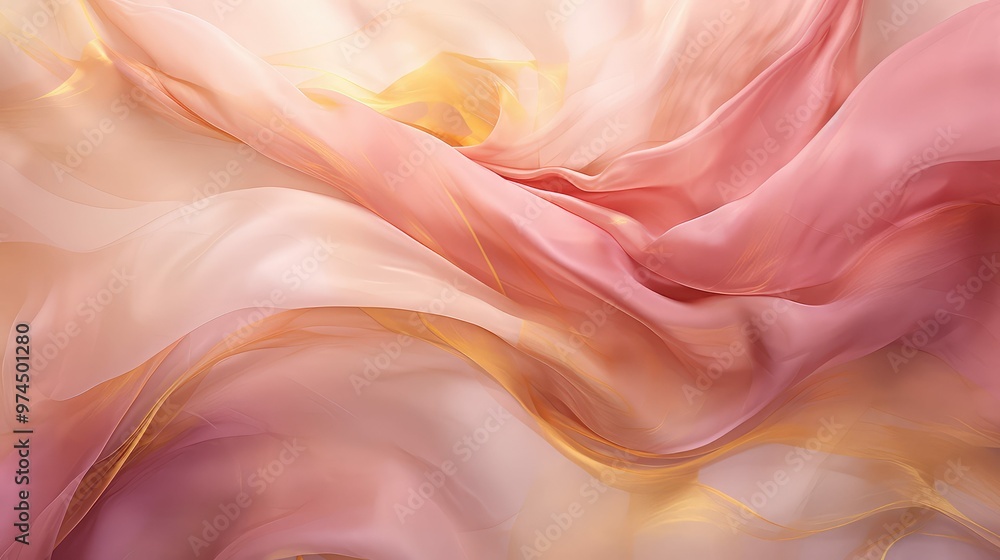 fabric pink and gold smudge fabric pink and gold smudge