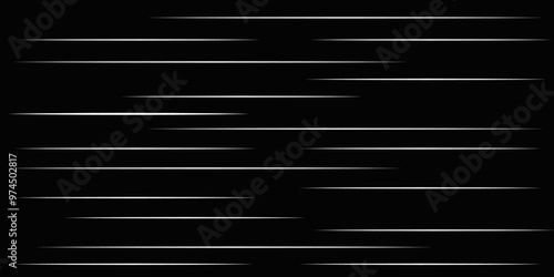 Irregular random lines, stripes pattern vector element.