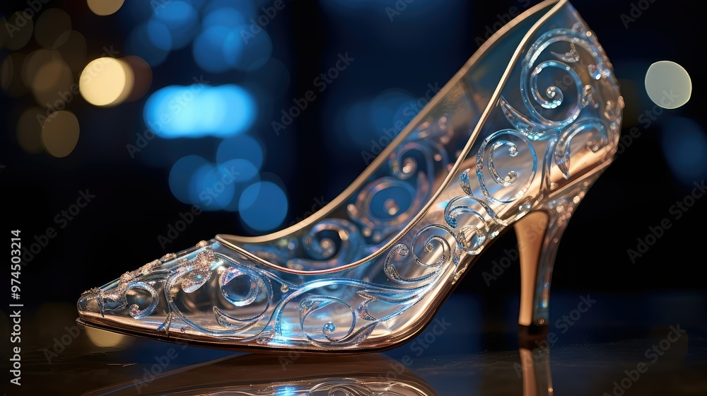 close glass shoe close glass shoe
