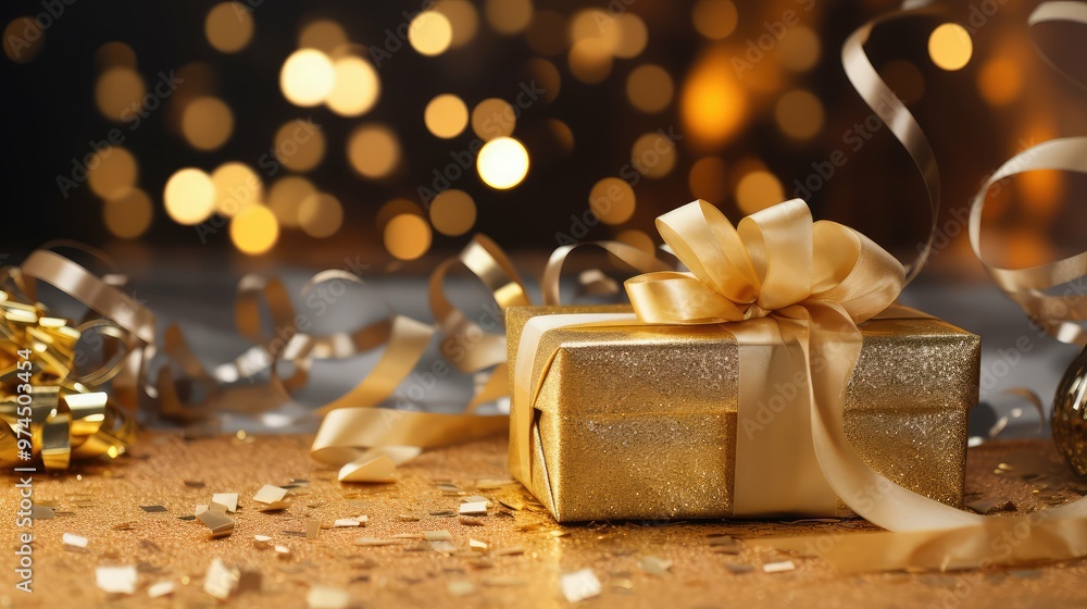 festive present gold festive present gold