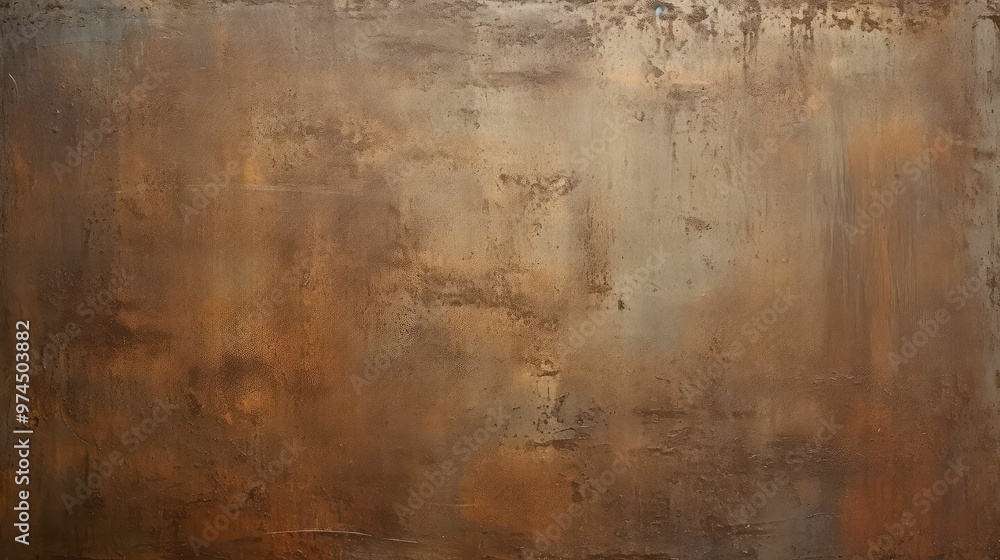Obraz premium aging bronze metal texture