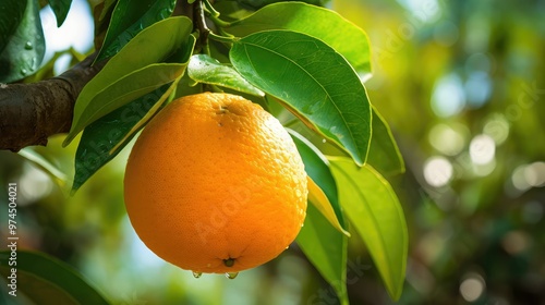 Wallpaper Mural tree sour orange Torontodigital.ca