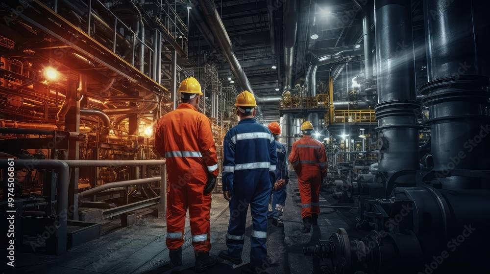 gear industrial plant